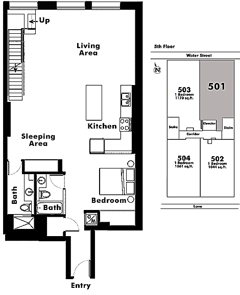 Floor plan 501