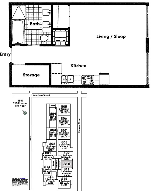 Floor plan 810