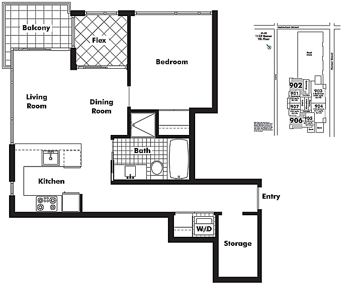 Floor plan 902