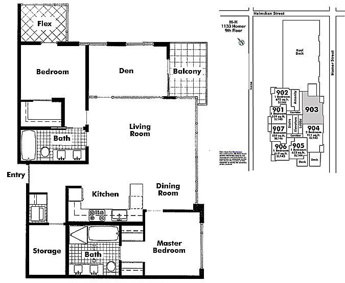 Floor plan 903