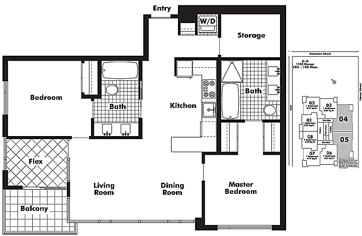 Floor plan 1104