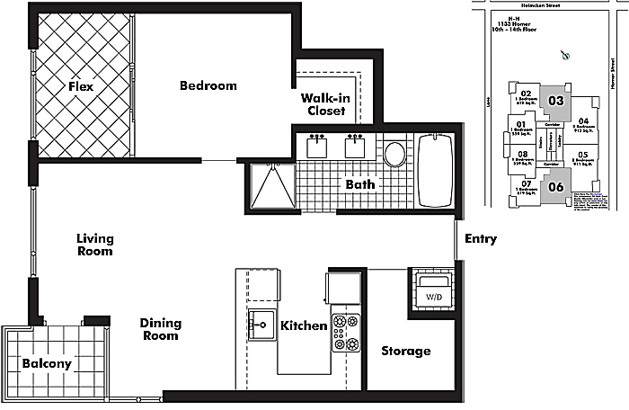 Floor plan 1206