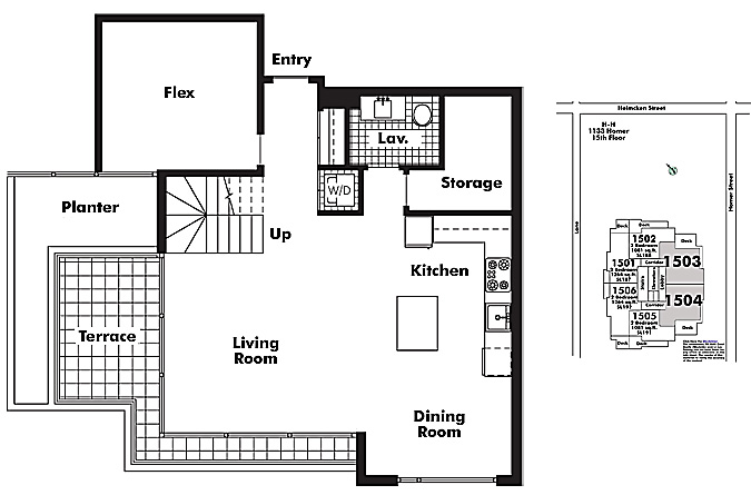 Floor plan 1503