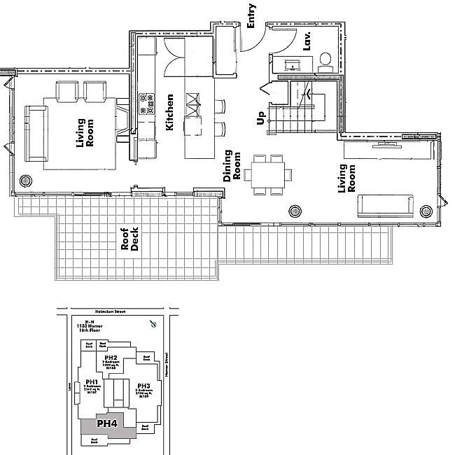 Floor plan PH4