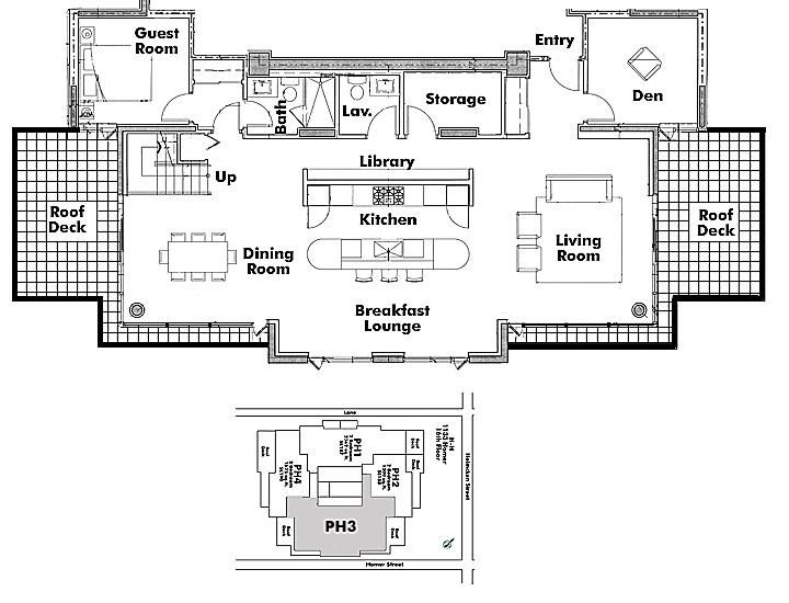 Floor plan PH3