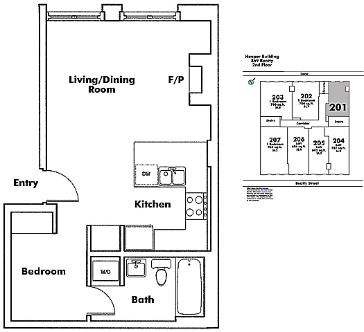 Floor plan 201