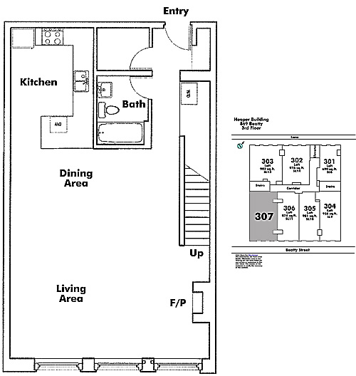 Floor plan 307