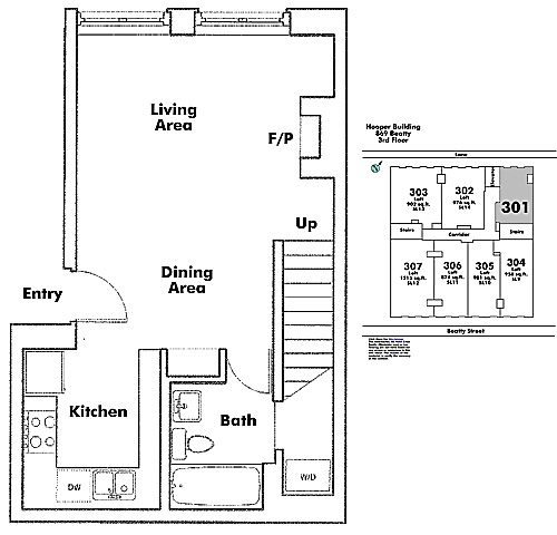 Floor plan 301