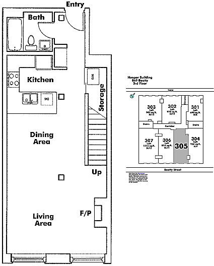 Floor plan 305