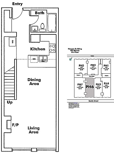 Floor plan PH6