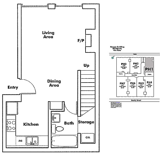 Floor plan PH1