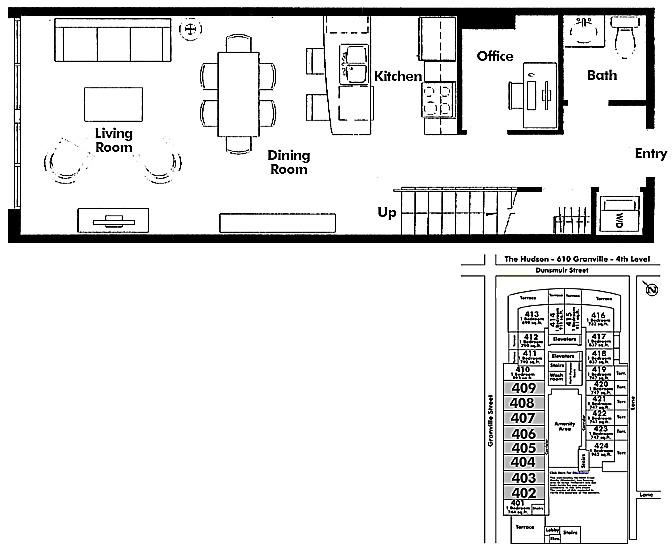 Floor plan 402