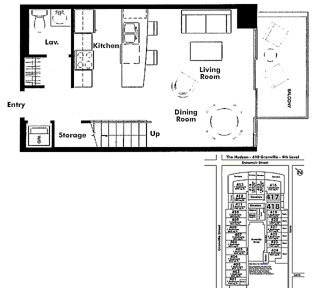 Floor plan 417,18