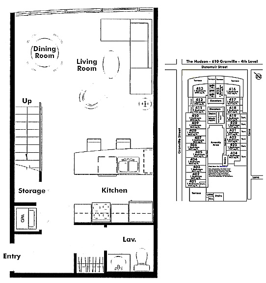 Floor plan 414