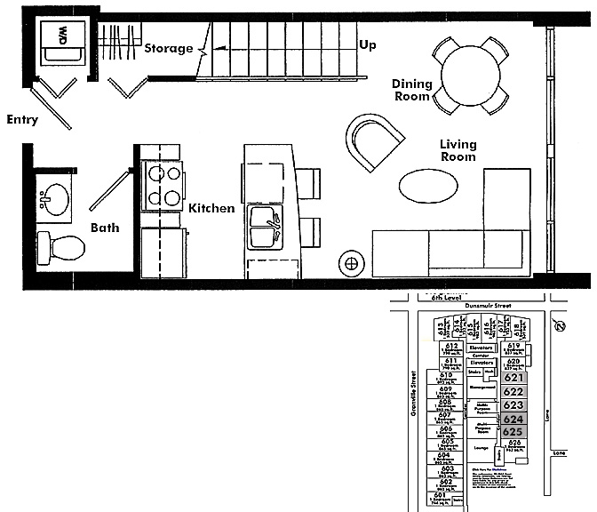 Floor plan 622