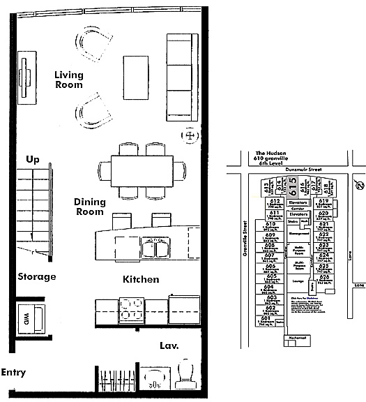 Floor plan 615