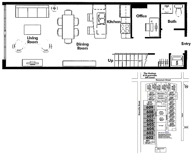 Floor plan 602