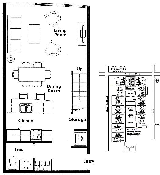 Floor plan 616