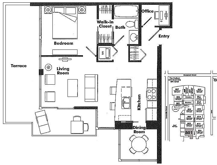 Floor plan 801