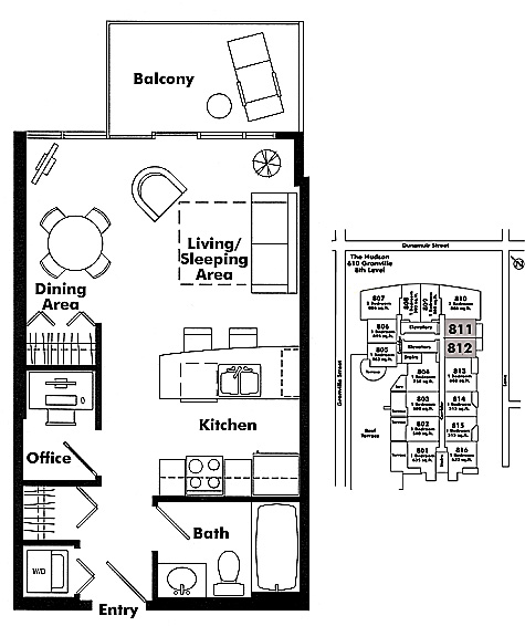Floor plan 812