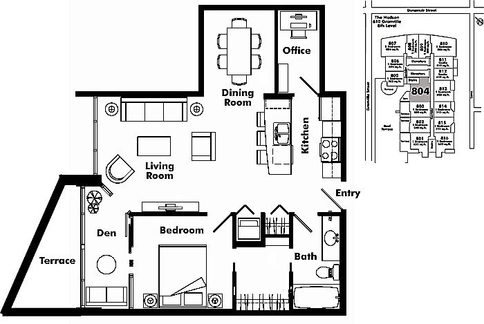 Floor plan 804