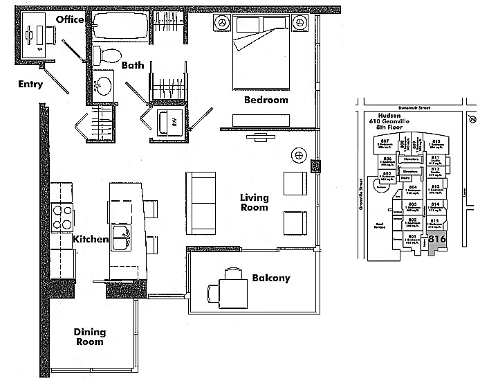 Floor plan 816