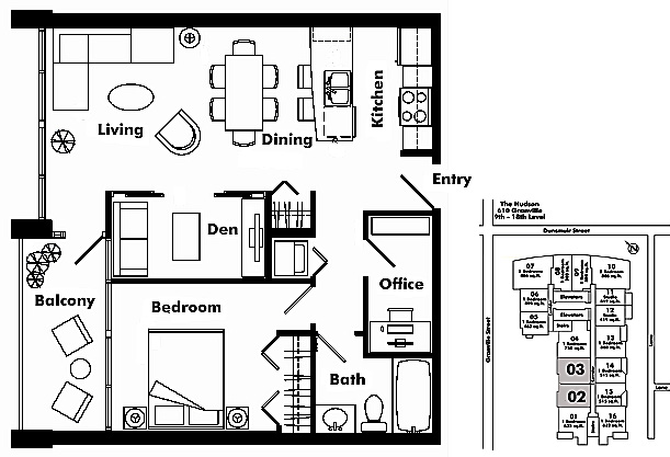 Floor plan 1302