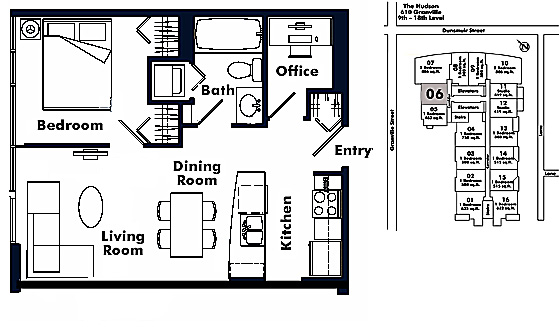 Floor plan 1306
