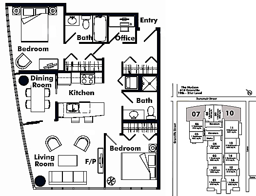 Floor plan 2107