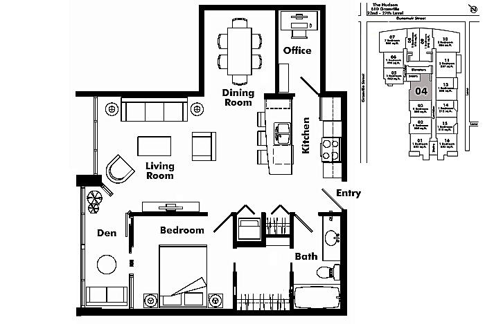Floor plan 2204