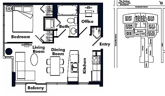 Floor plan 3105