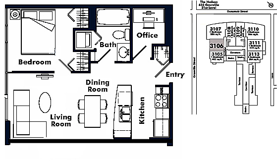 Floor plan 3106