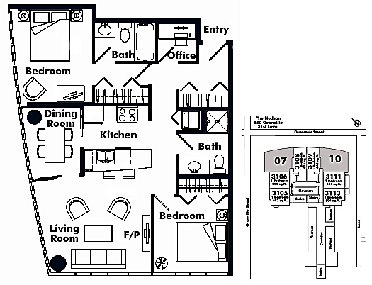 Floor plan 3107