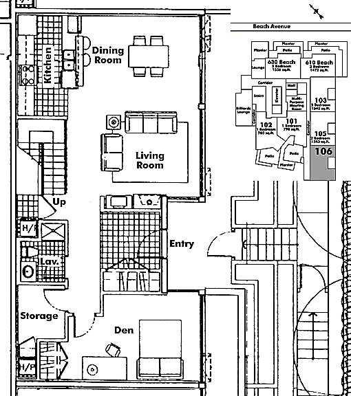 Floor plan 106
