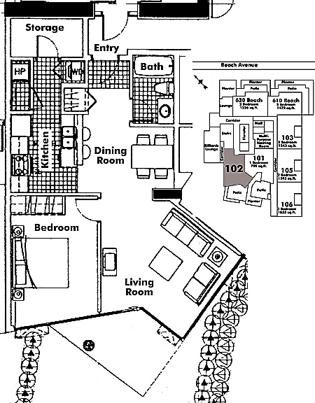 Floor plan 102