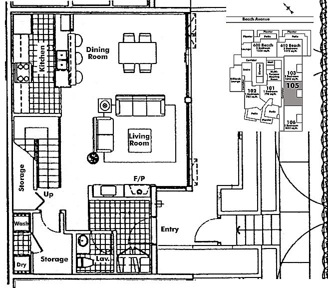 Floor plan 105