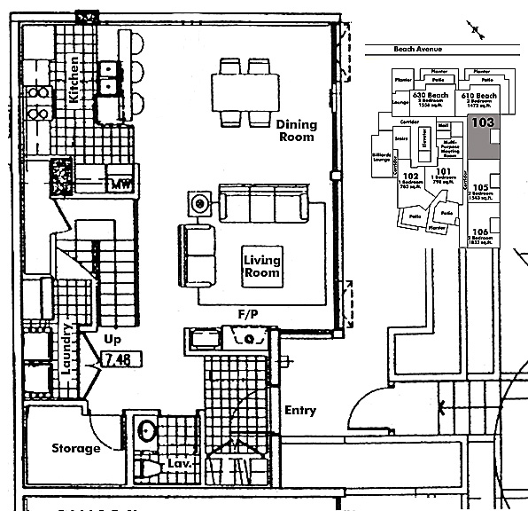 Floor plan 103