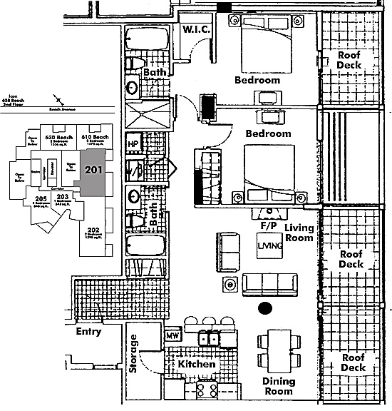 Floor plan 201