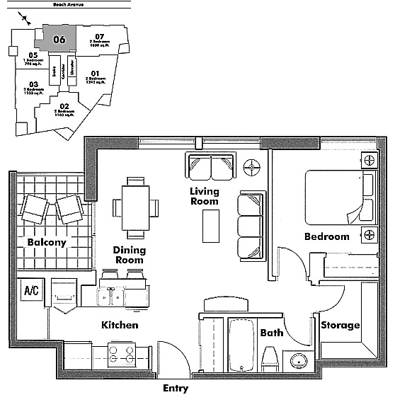 Floor plan 306