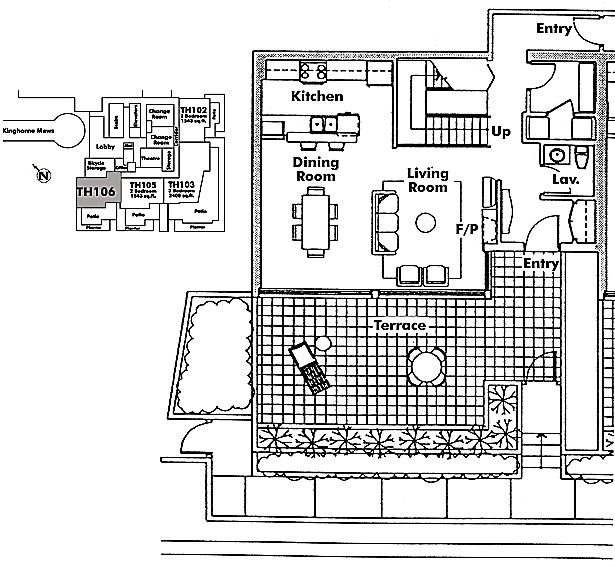 Floor plan TH106