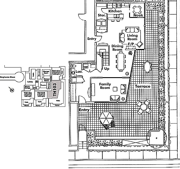 Floor plan TH103