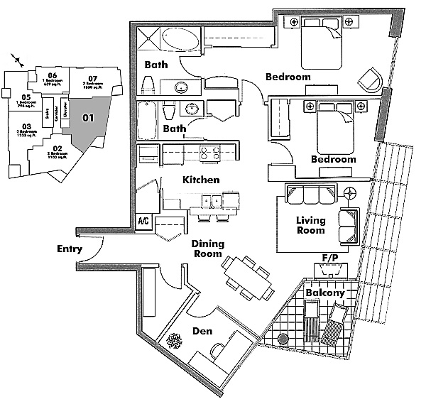 Floor plan 1001