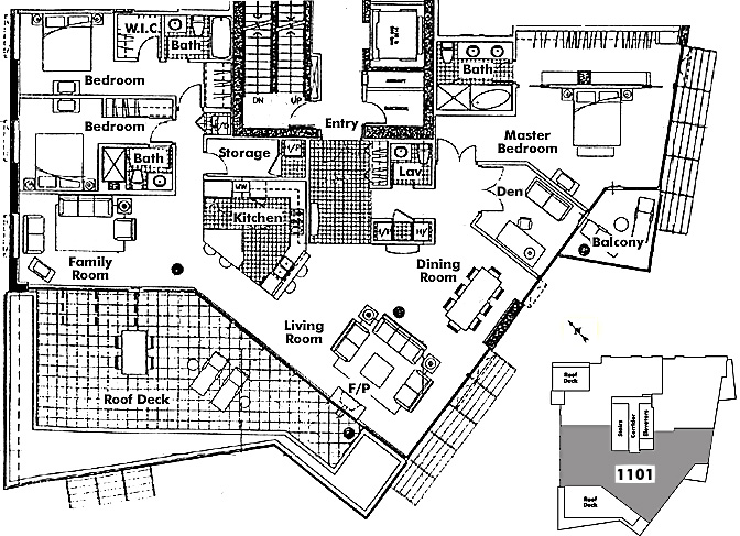 Floor plan 1101