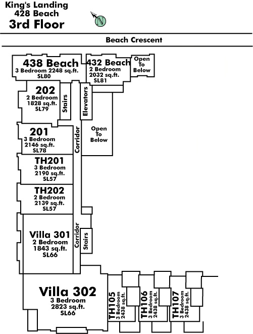 Floor plan TH105