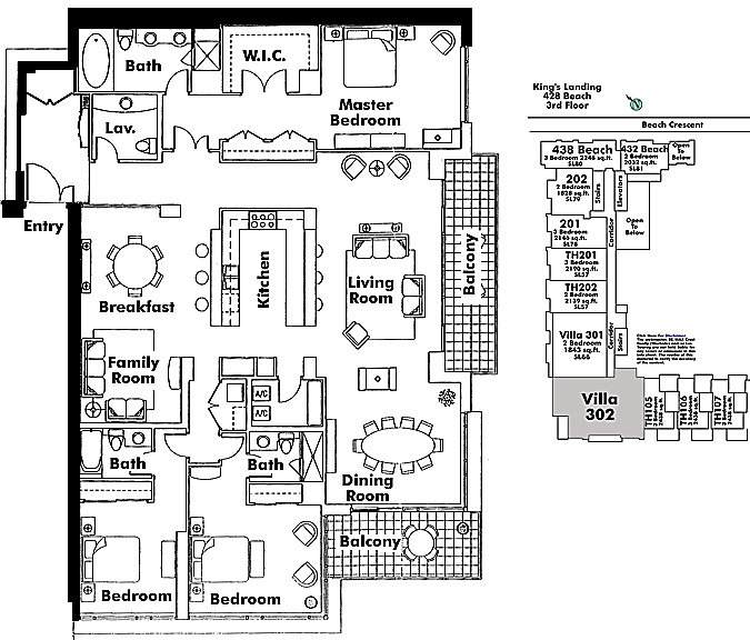 Floor plan 302