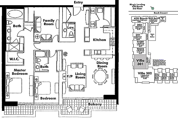 Floor plan 301