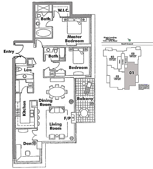 Floor plan 2101