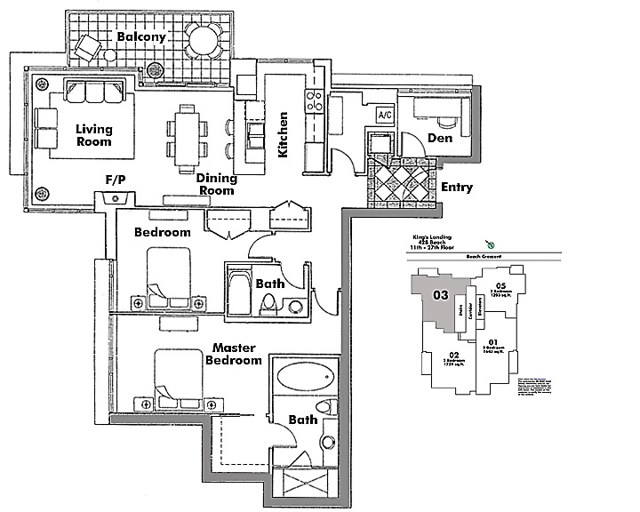 Floor plan 2203