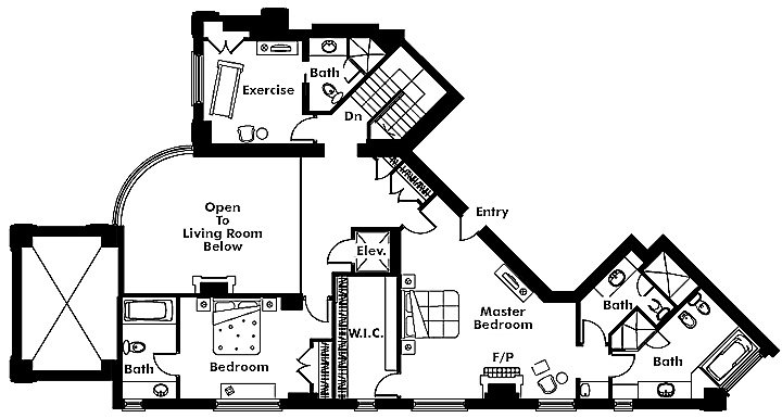 Floor plan 1B