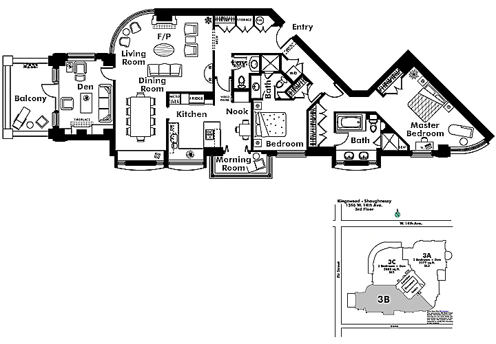 Floor plan 3B